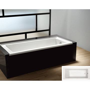 2015 neue Stil Fliesen Flansch Drop-in in Acryl Badewanne gebaut